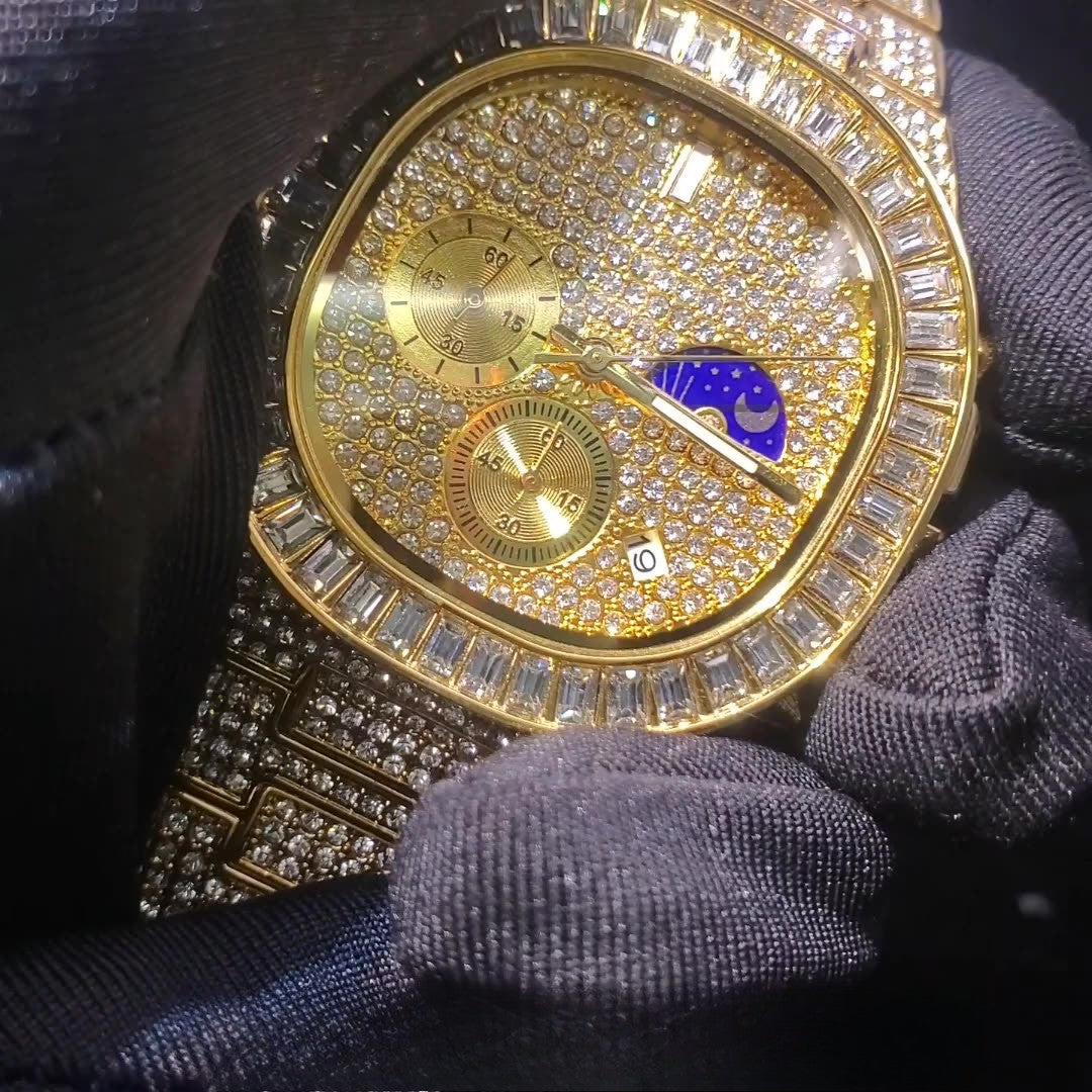 Solaris Iced Out Watch