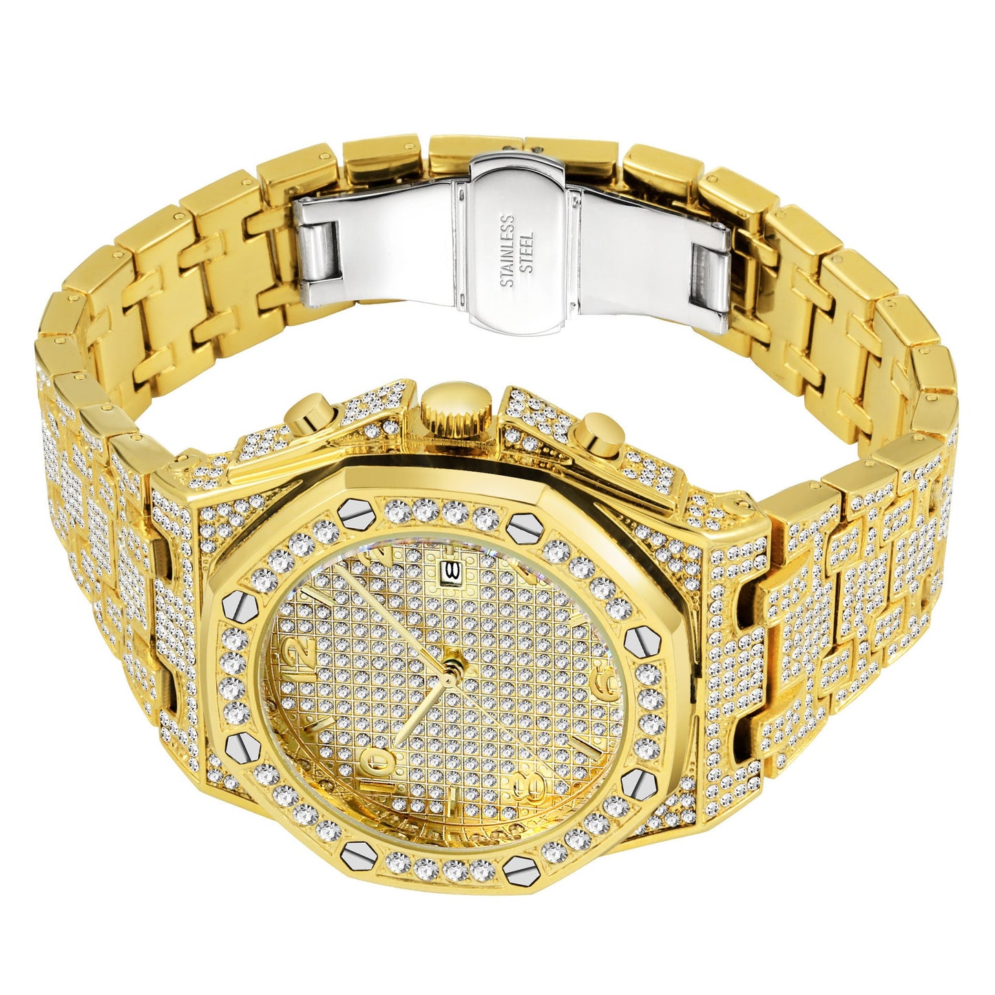 Luxor Iced Out Watch