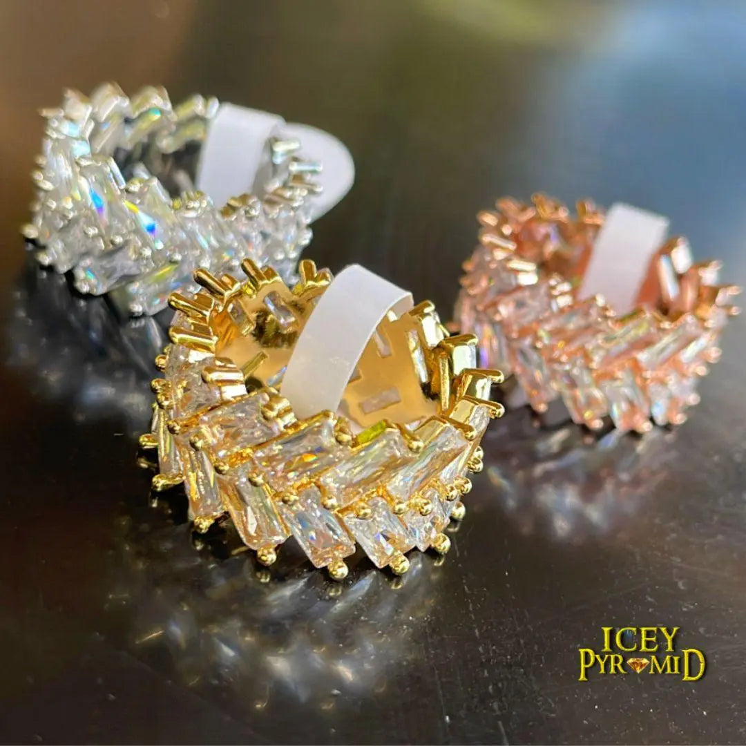 Baguette Edition Iced Out Ring