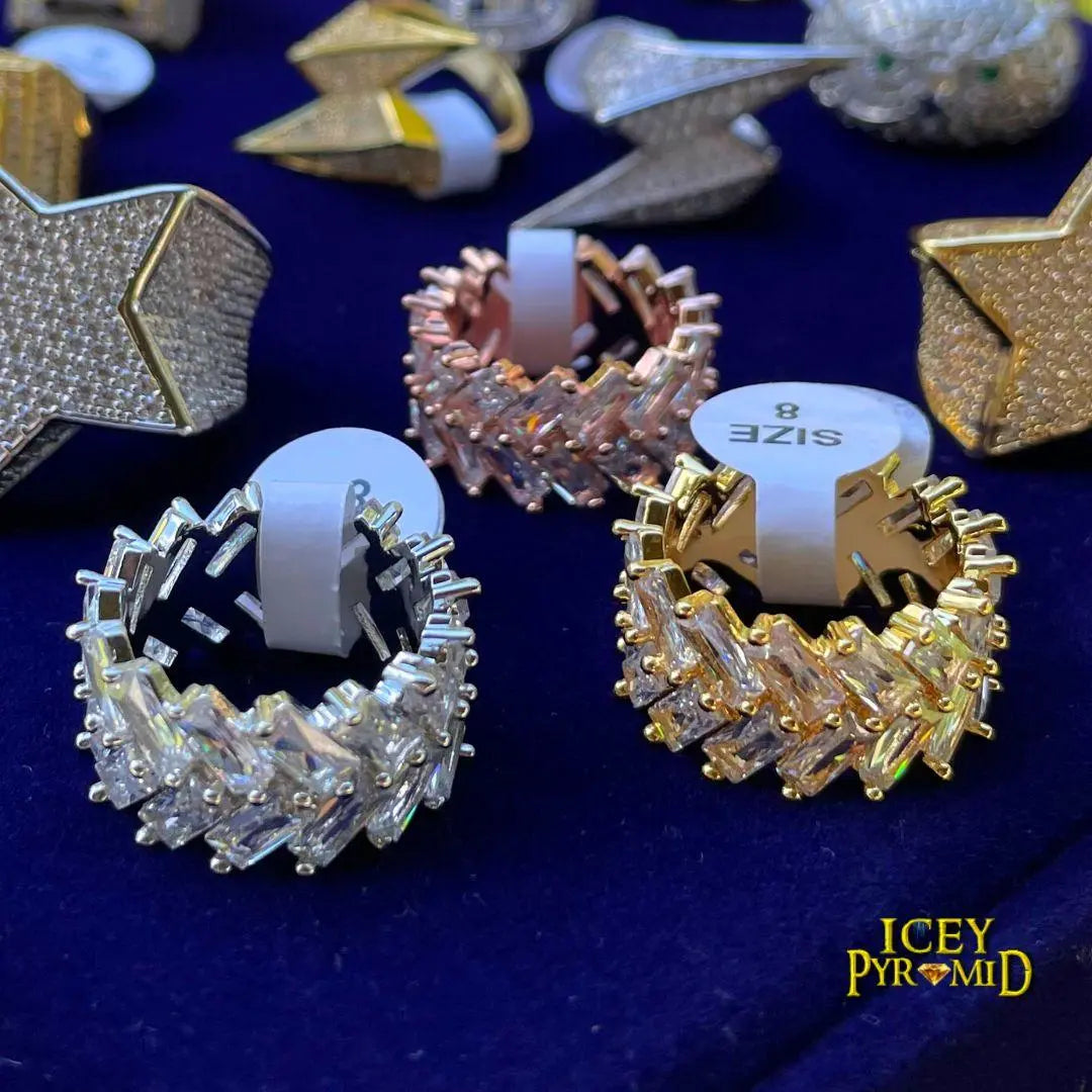 Baguette Edition Iced Out Ring