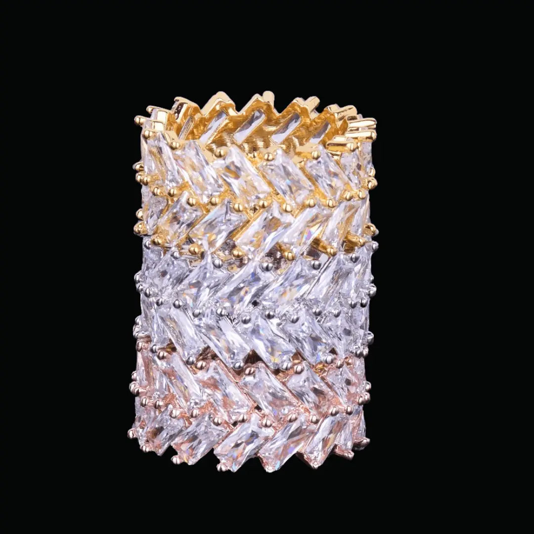 Baguette Edition Iced Out Ring