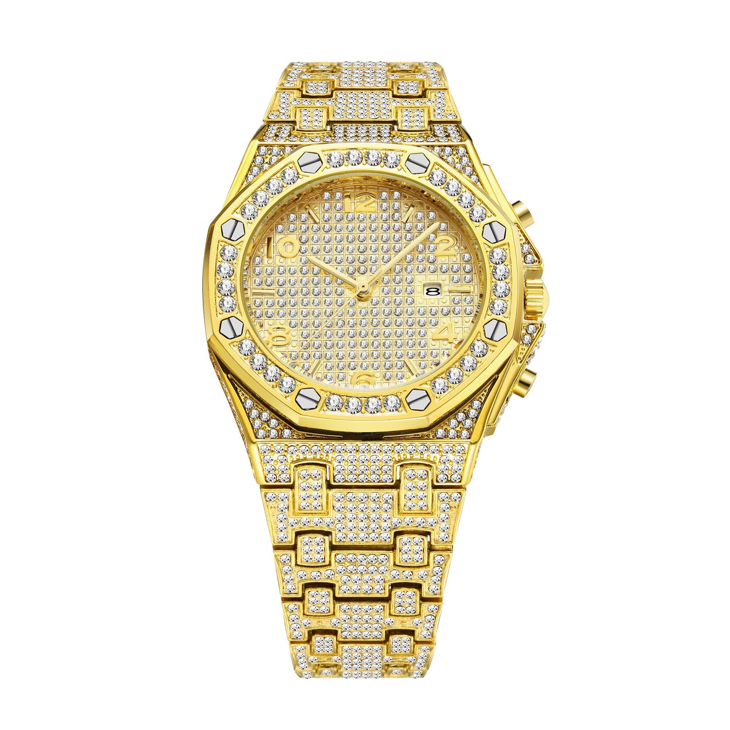 Luxor Iced Out Watch