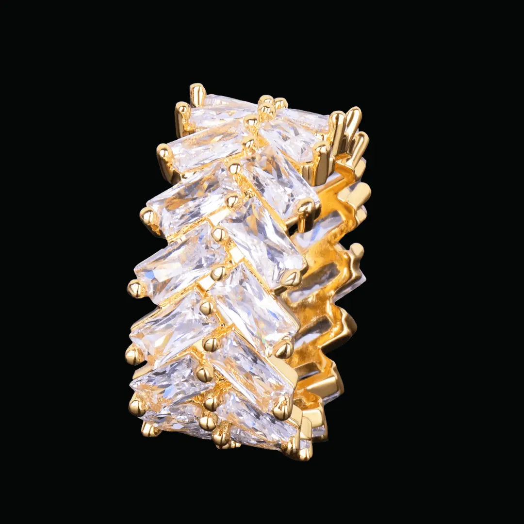 Baguette Edition Iced Out Ring