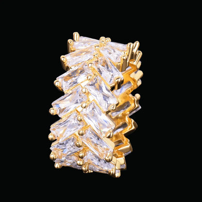 Baguette Edition Iced Out Ring