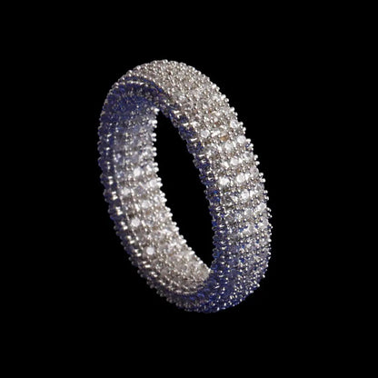 Stones of Round Iced Out Ring