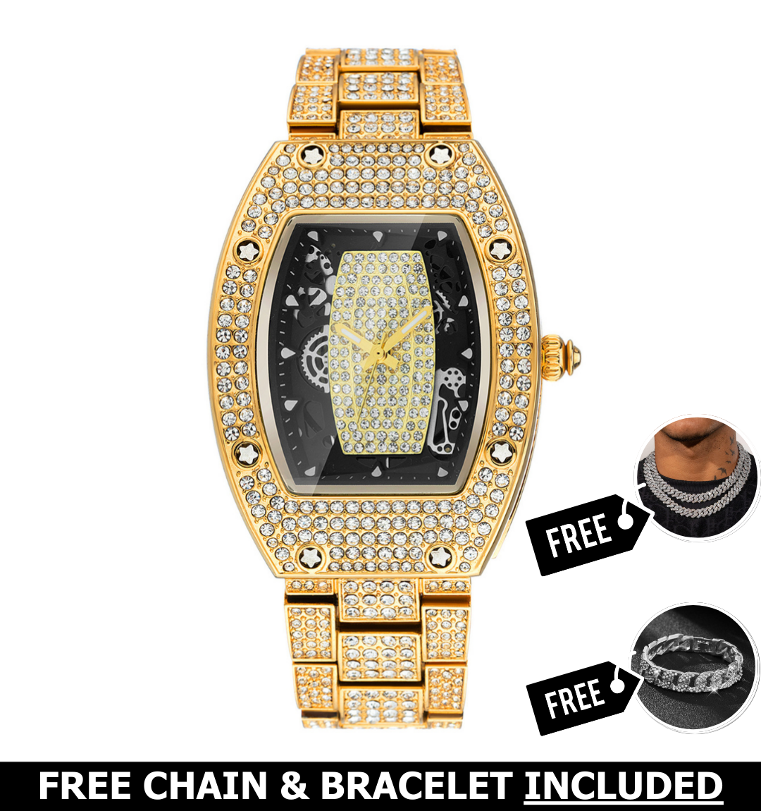 Vapor Iced Out Watch