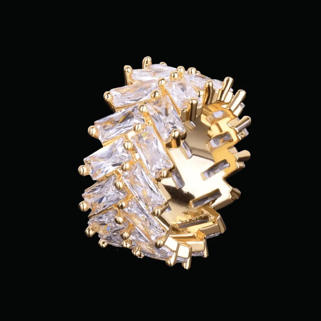 Baguette Edition Iced Out Ring