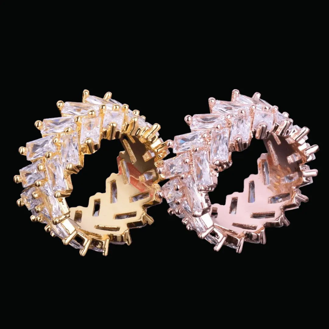 Baguette Edition Iced Out Ring