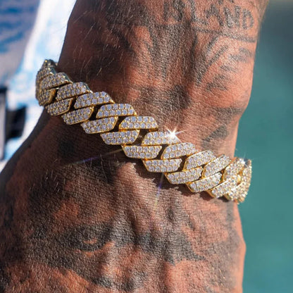 14MM VVS Iced Out Bracelet
