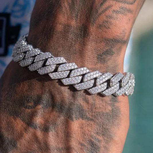 14MM VVS Iced Out Bracelet