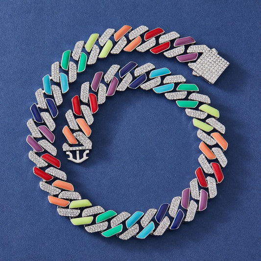 14MM GUMMY ICED OUT CUBAN CHAIN