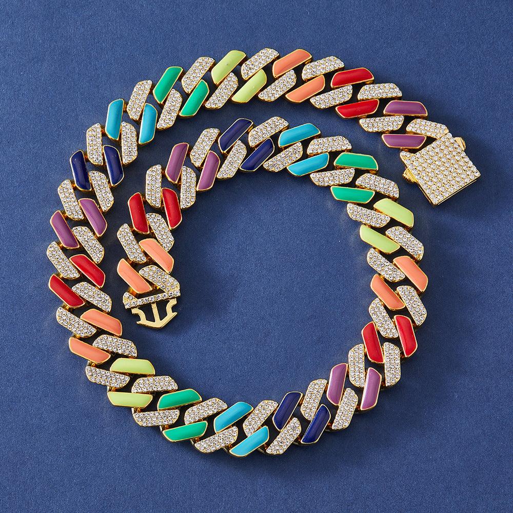 14MM GUMMY ICED OUT CUBAN CHAIN