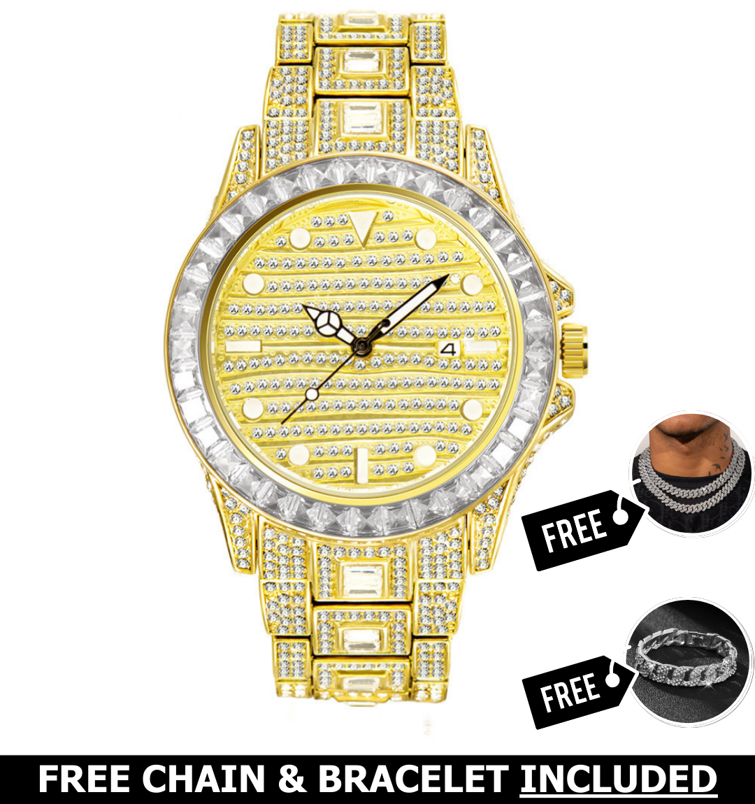 Heritage Iced Out Watch