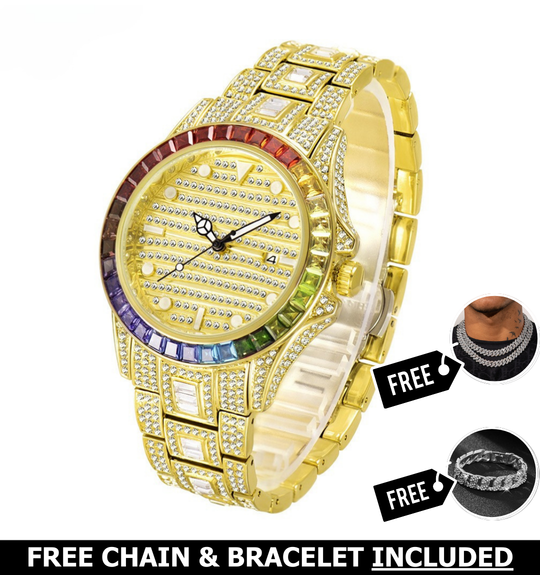 Splendor Iced Out Watch
