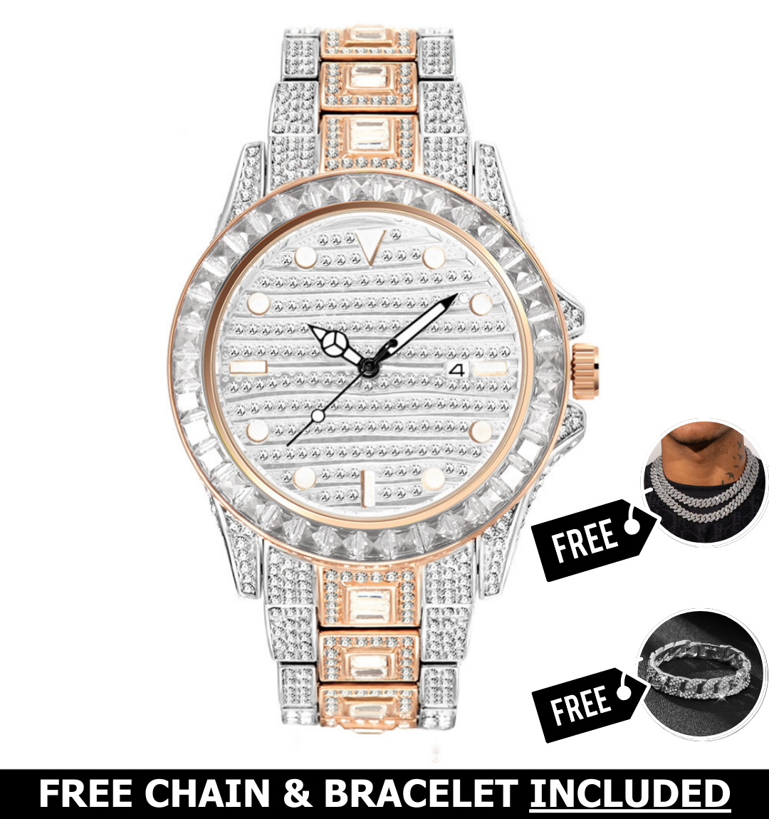 Splendor Iced Out Watch