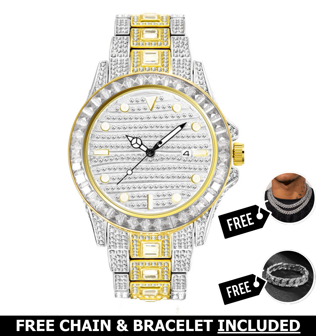 Splendor Iced Out Watch