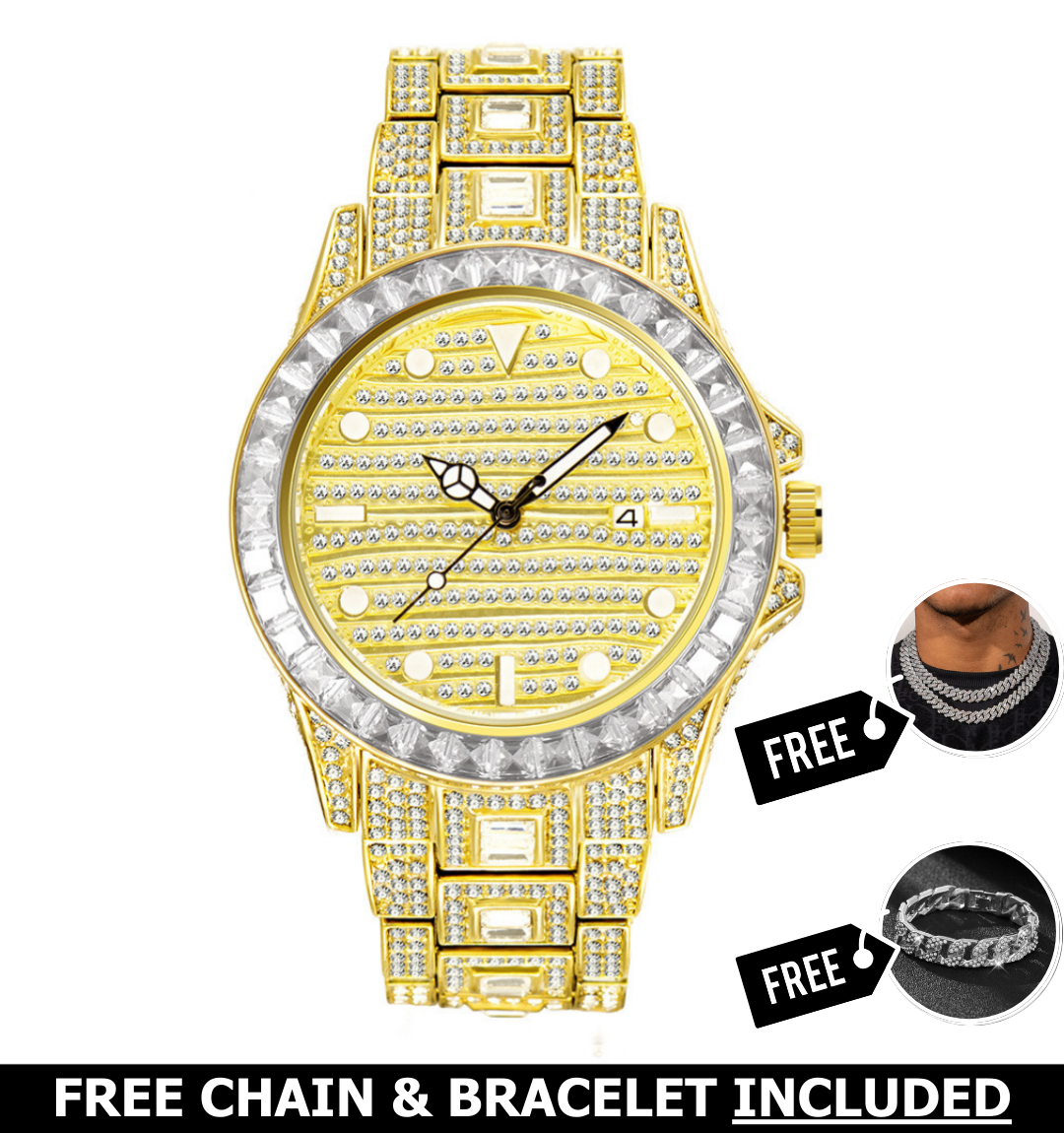 Splendor Iced Out Watch