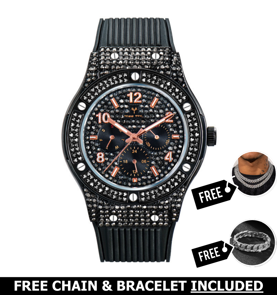 Grandeur Iced Out Watch