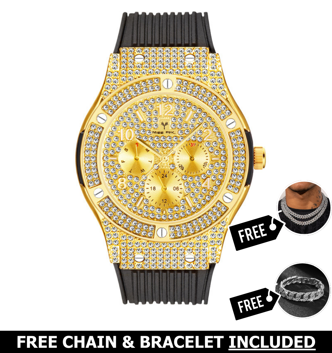 Grandeur Iced Out Watch