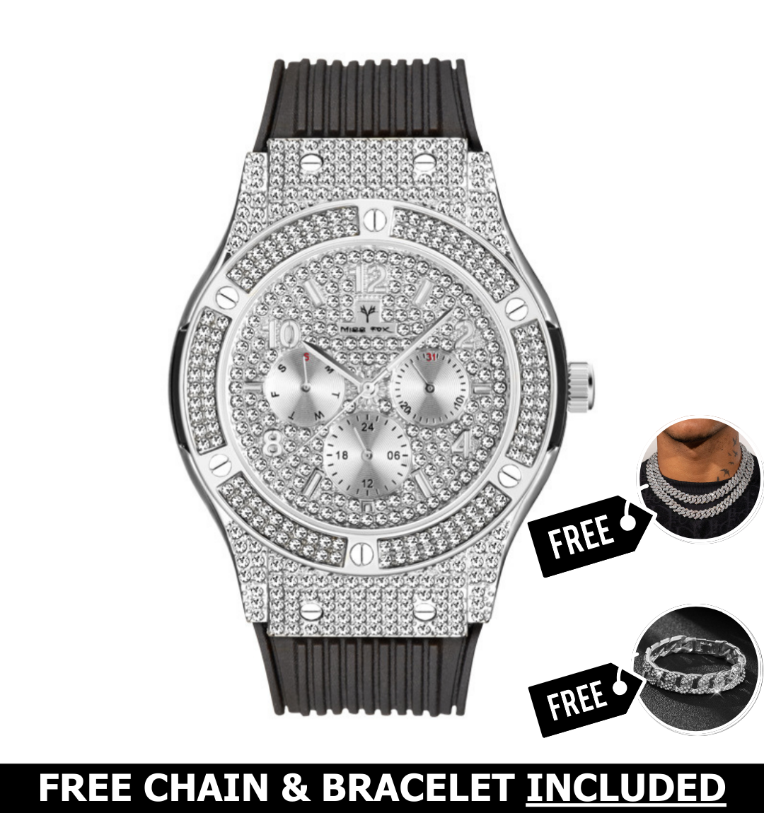 Grandeur Iced Out Watch