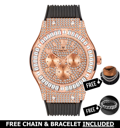 Opulent Iced Out Watch