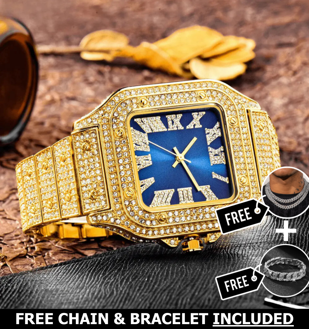 Cartice Blue Dial Watch 40MM