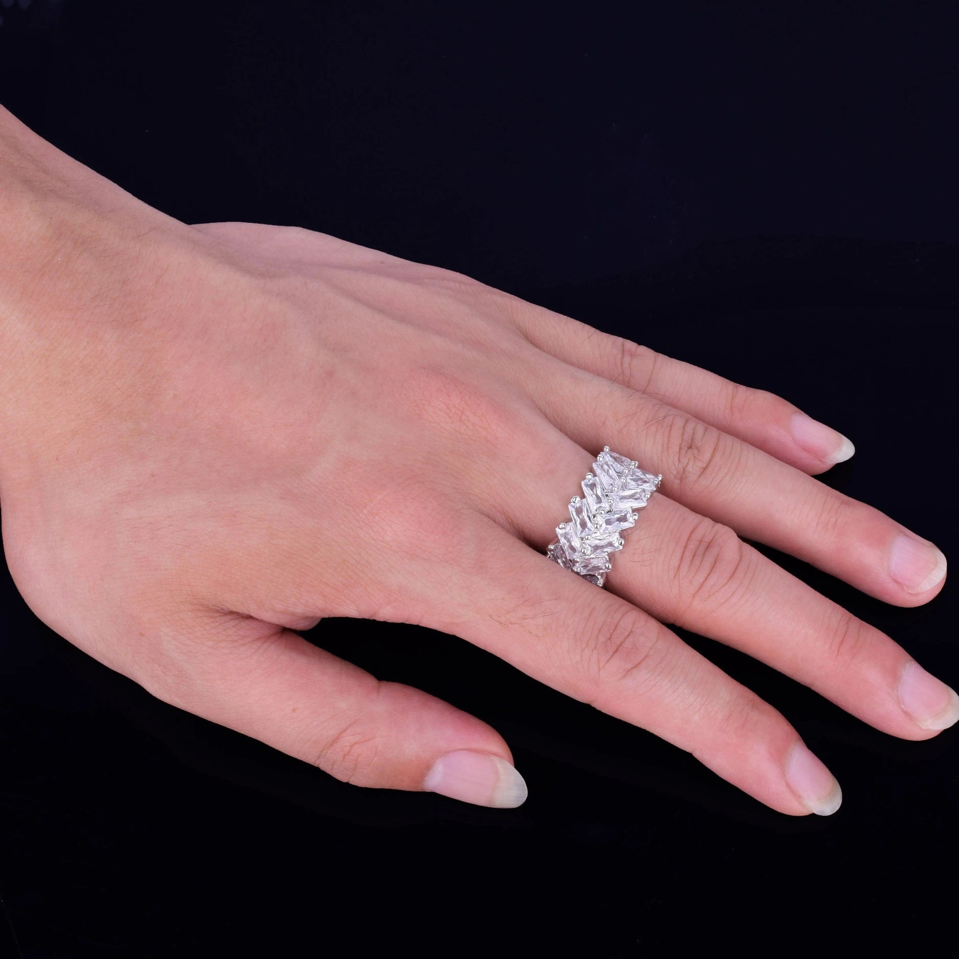 Baguette Edition Iced Out Ring