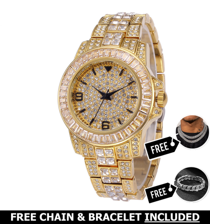 Palazzo Iced Out Watch