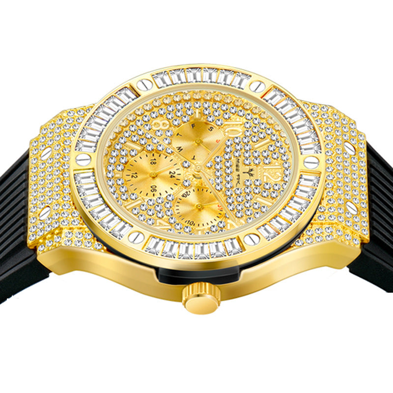 Opulent Iced Out Watch