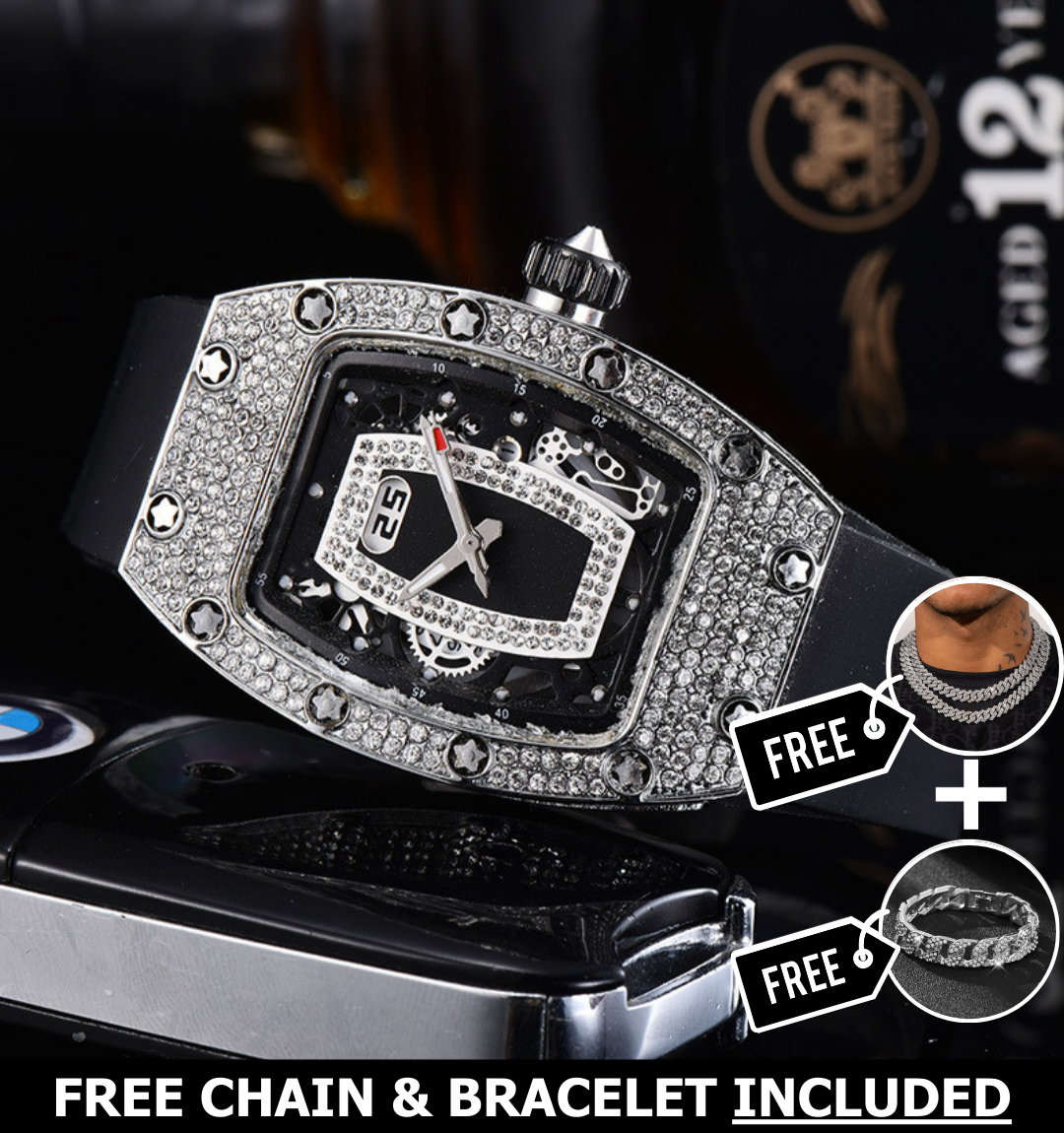 Vermillion Ice Watch