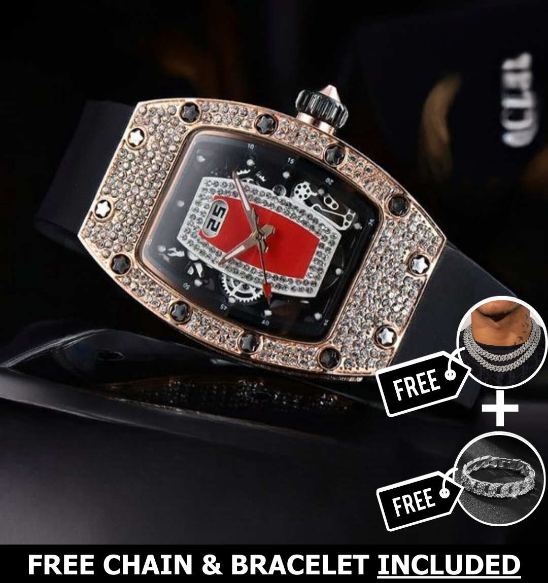 Vermillion Ice Watch