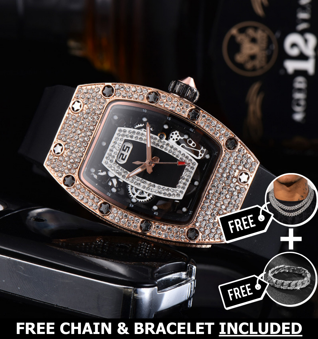 Vermillion Ice Watch