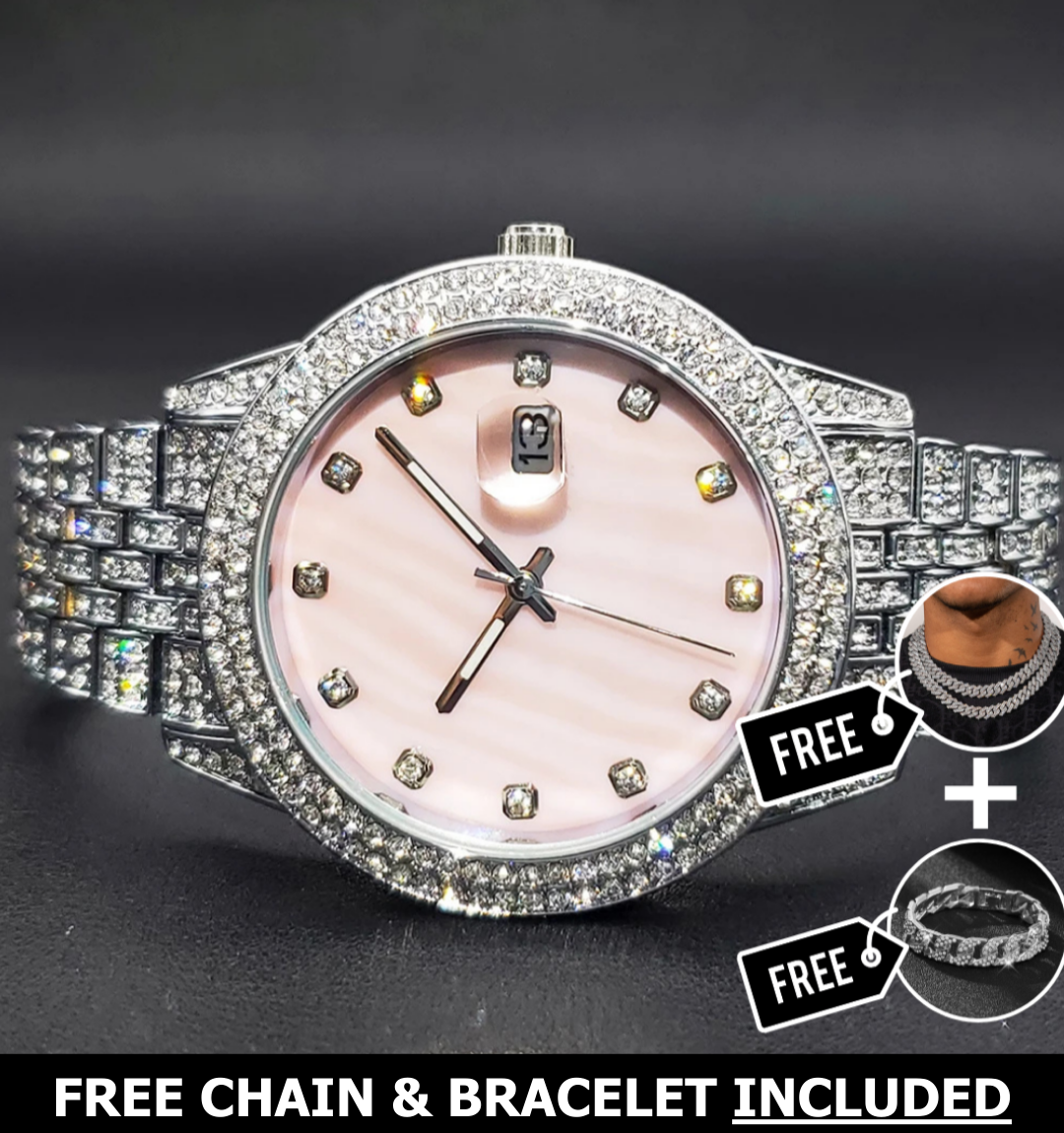 Celestia Iced Out Watch
