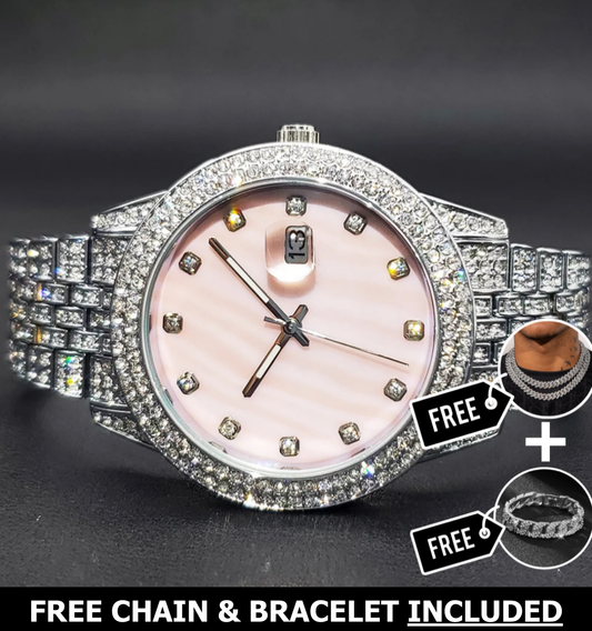 Celestia Iced Out Watch