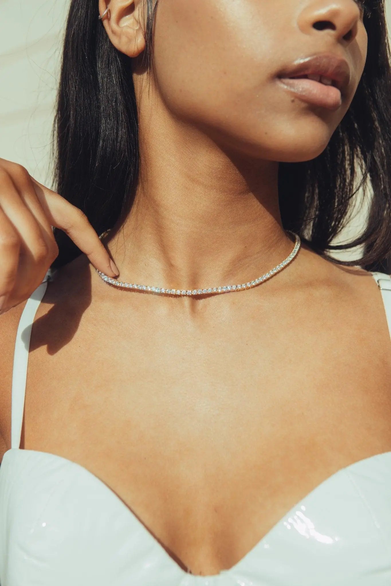 3mm Tennis Chain - Gold