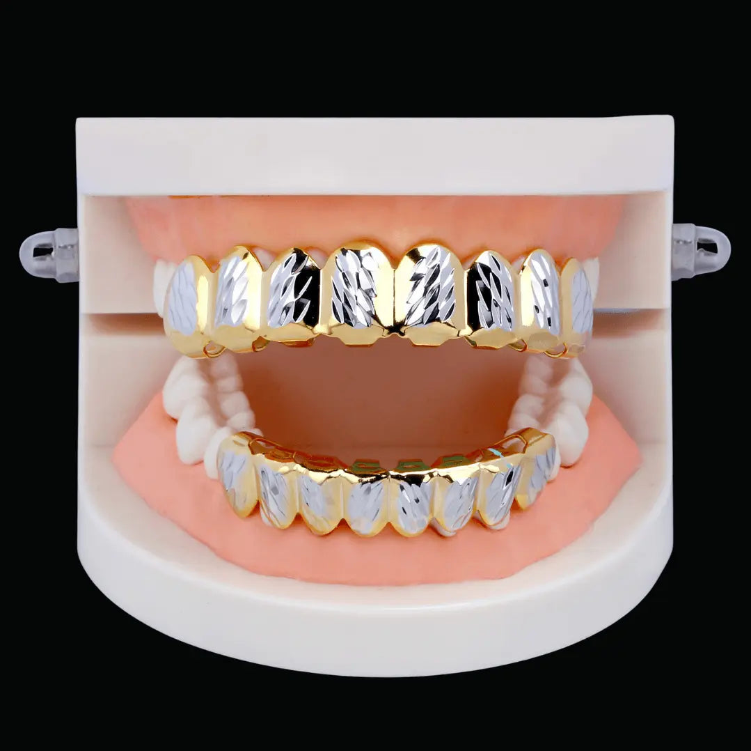 Smooth Paved Setting Iced Out Grillz