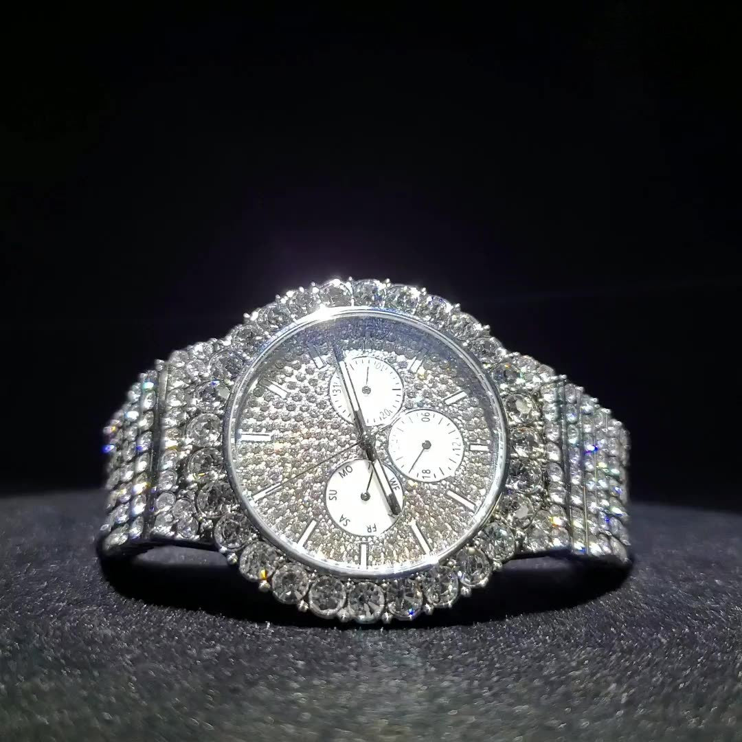 Celestial Iced Out Watch