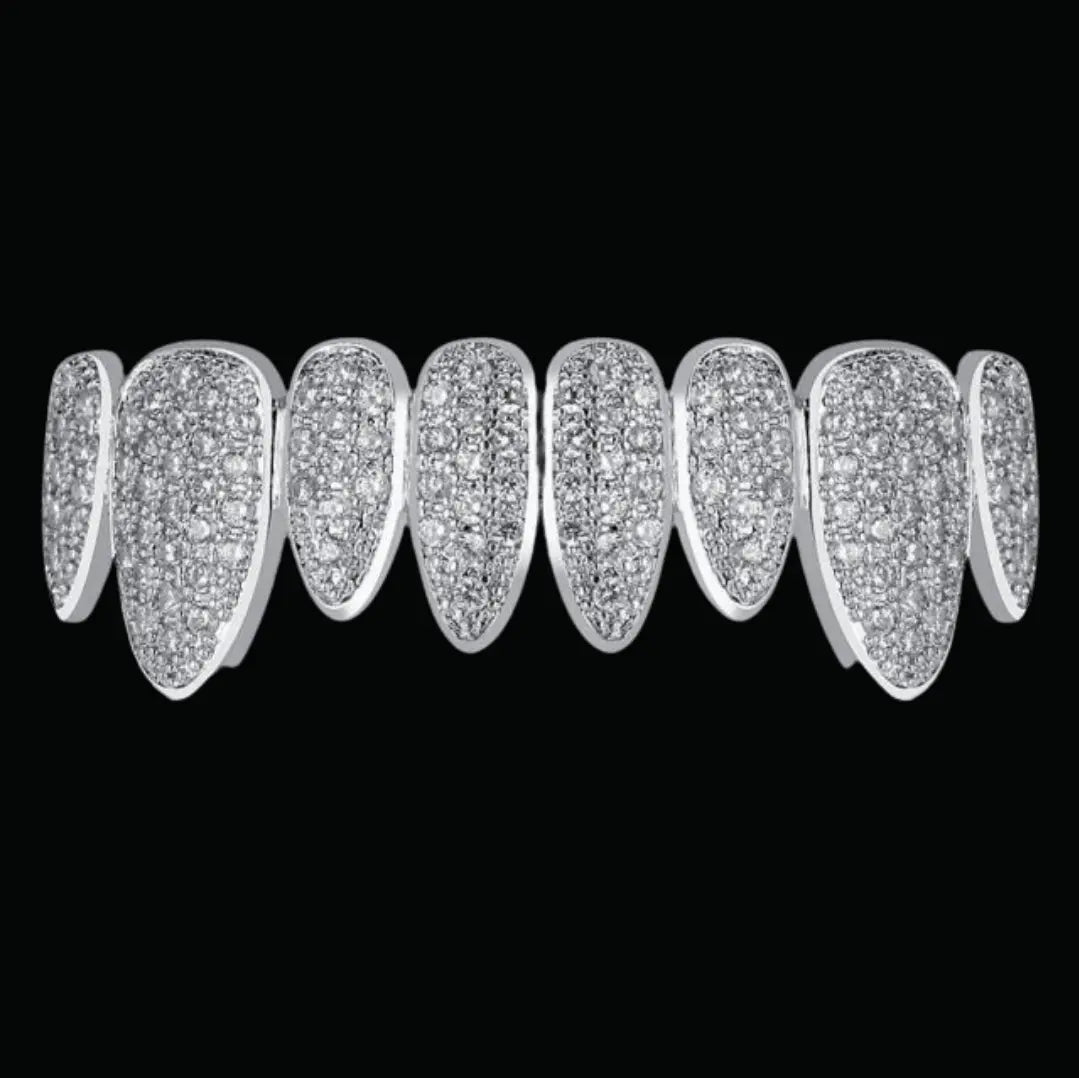 Punk Teeth Caps Iced Out Grillz