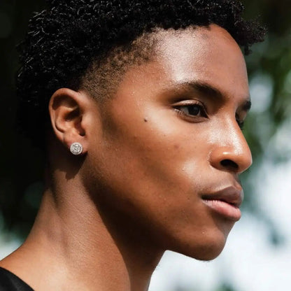 Clustered Diamond Earrings