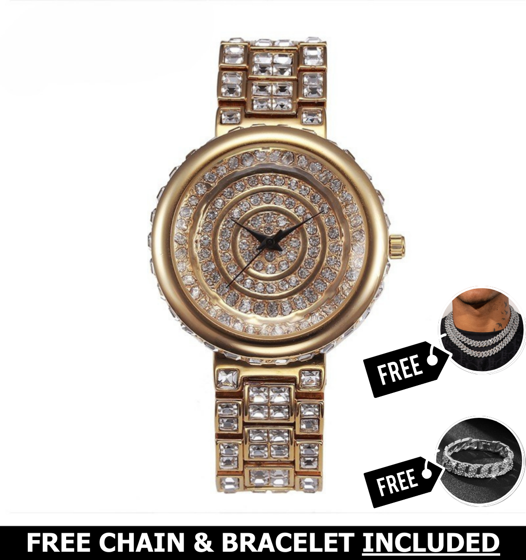 Empress Iced Out Watch