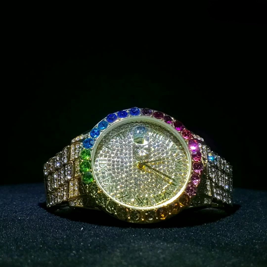 Storm Iced Out Watch