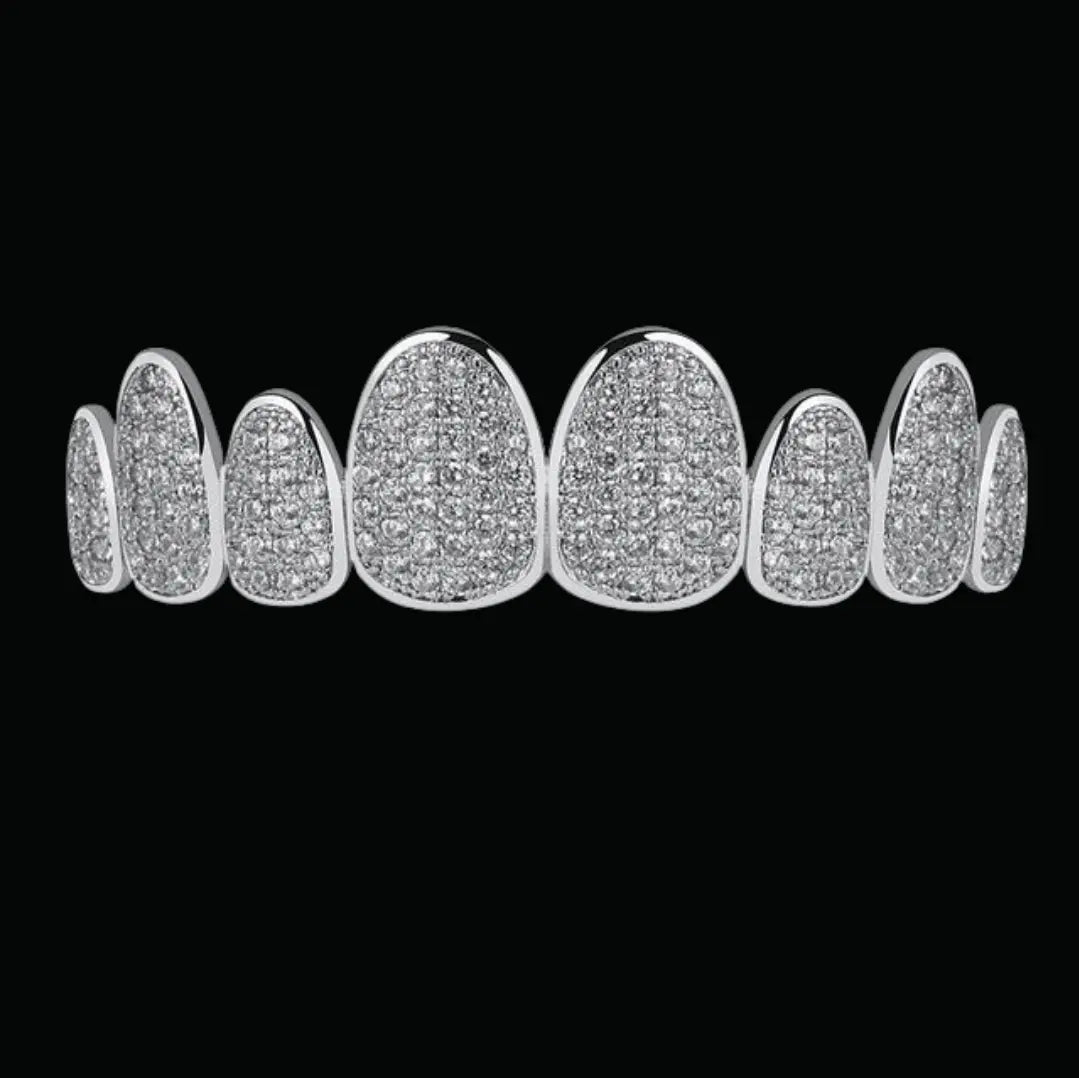Punk Teeth Caps Iced Out Grillz