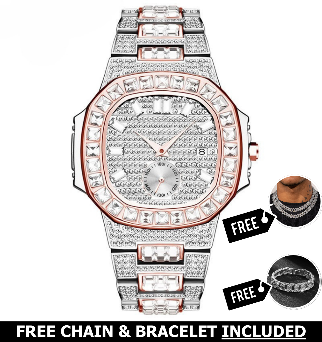 Brutus Iced Out Watch