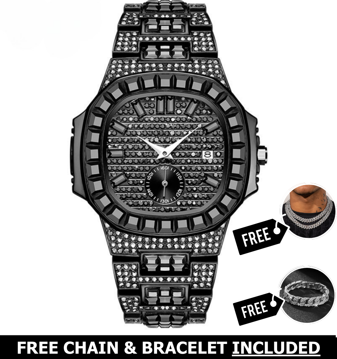 Brutus Iced Out Watch