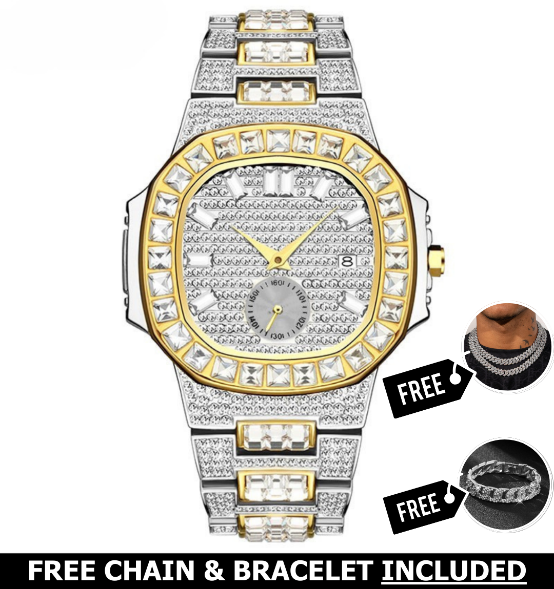 Brutus Iced Out Watch