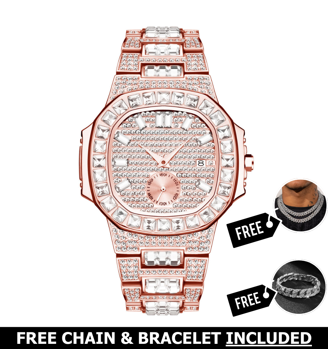 Brutus Iced Out Watch