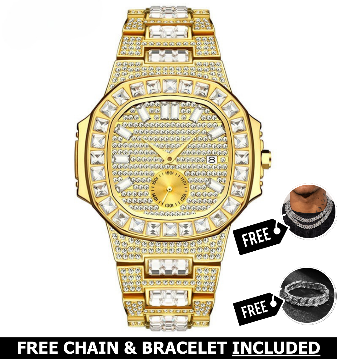 Brutus Iced Out Watch