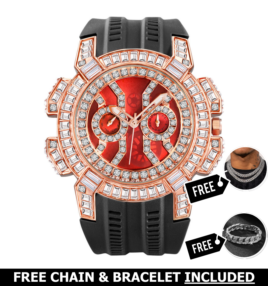 Frost Iced Out Watch