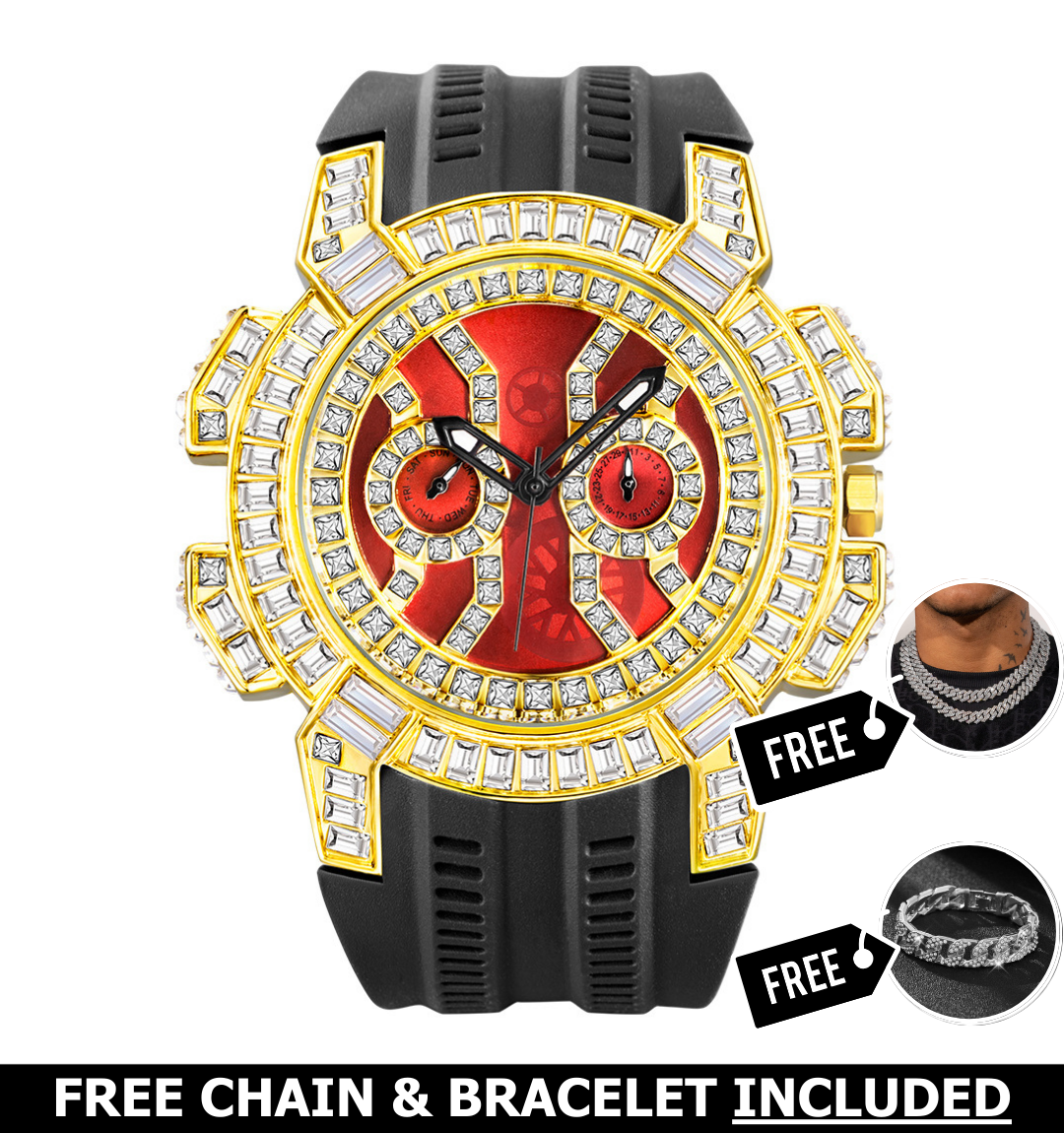 Frost Iced Out Watch