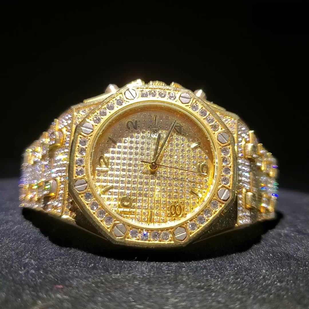 Luxor Iced Out Watch